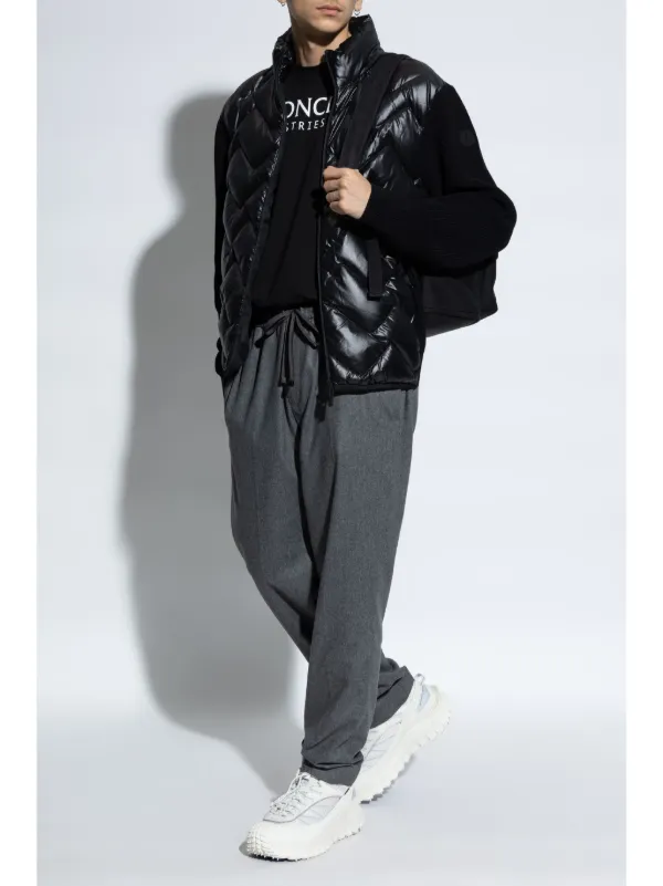 Moncler キルティング ジャケット | ブラック | FARFETCH JP