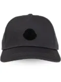 Moncler logo-appliqué baseball cap - Grey