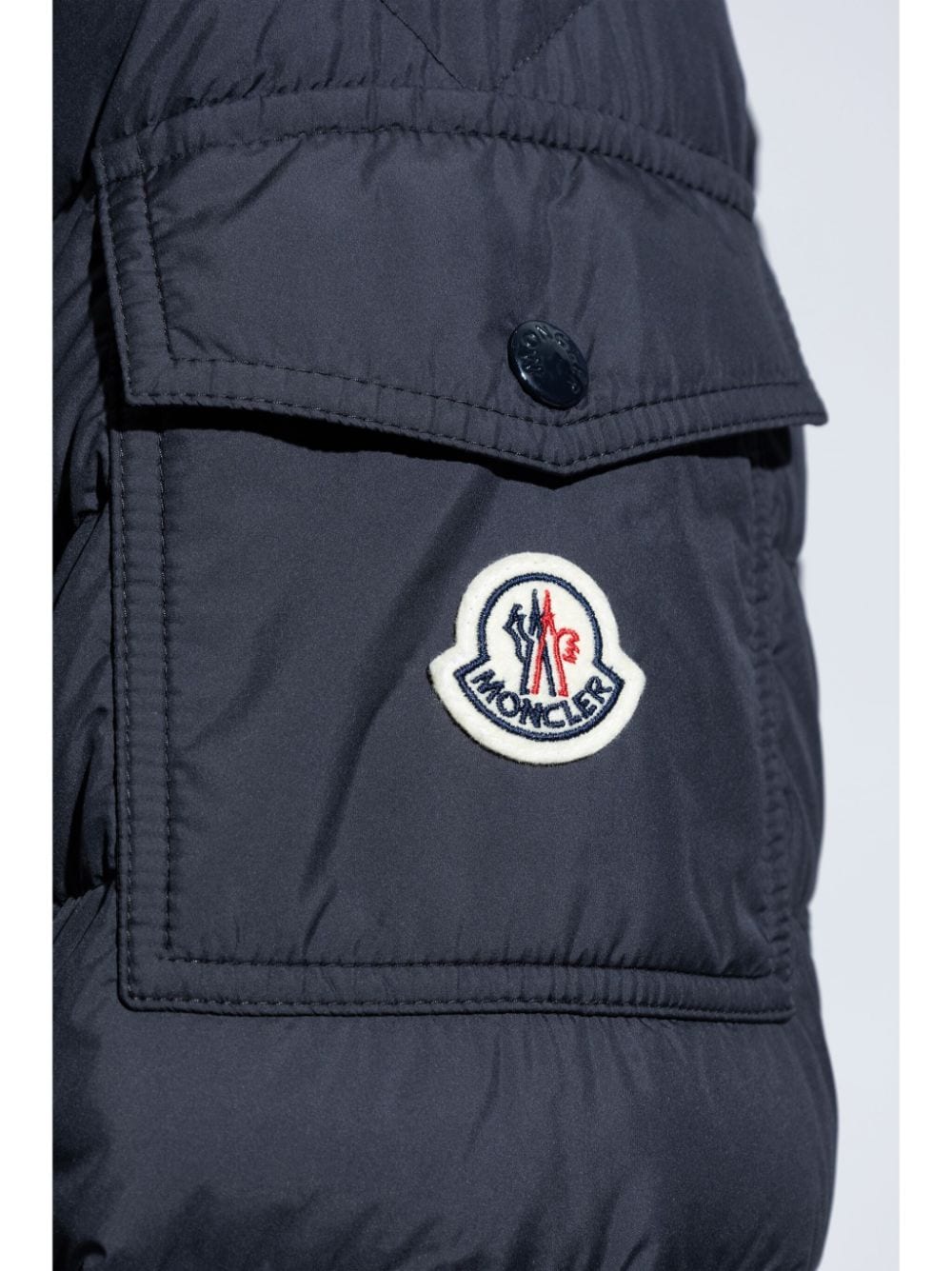 Shop Moncler Galion Jacket In Blue