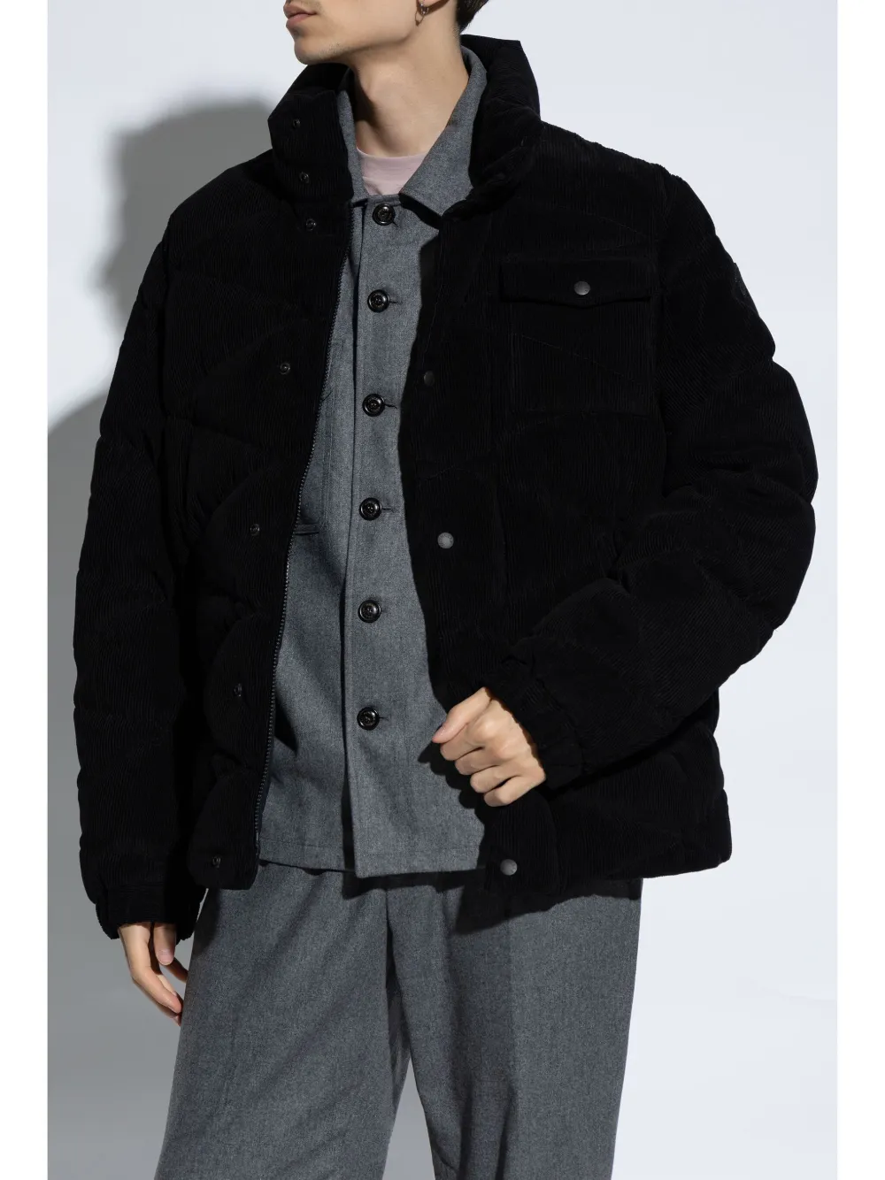 Moncler Kaver jack Zwart
