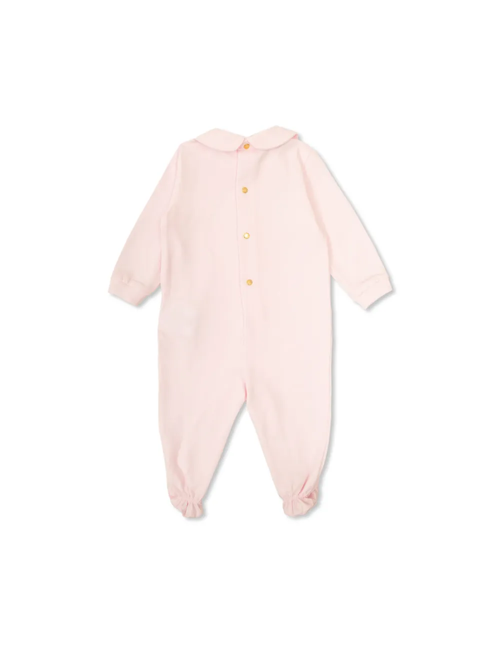 Versace Kids Romper met geborduurd logo - Roze