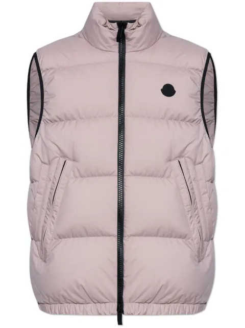 Moncler Fedare logo-patch down gilet
