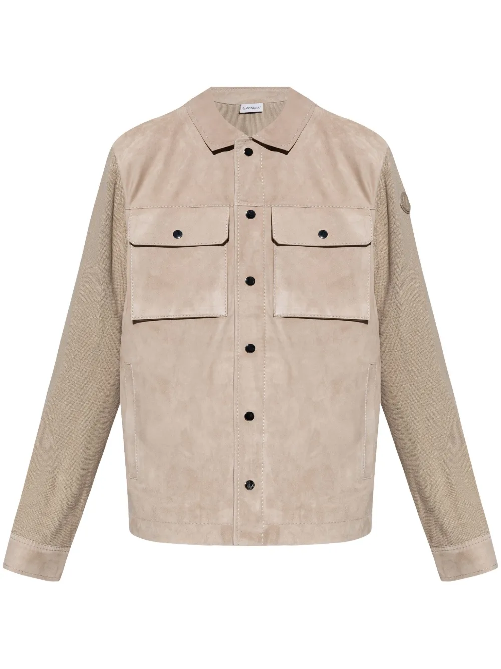 Moncler camisa de gamuza | neutro | Image 1