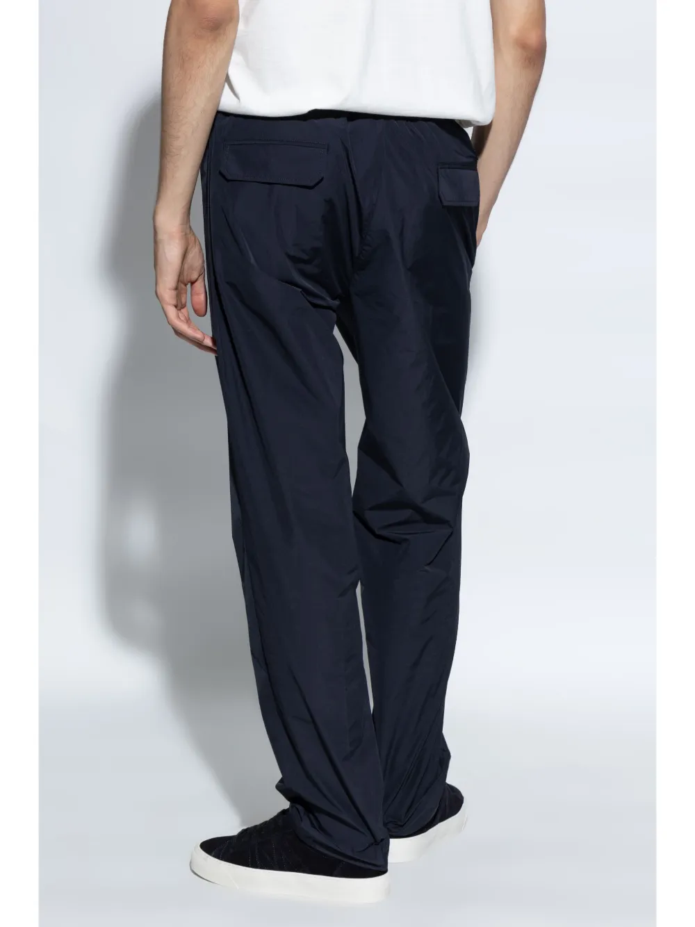 Moncler Broek met logopatch Blauw