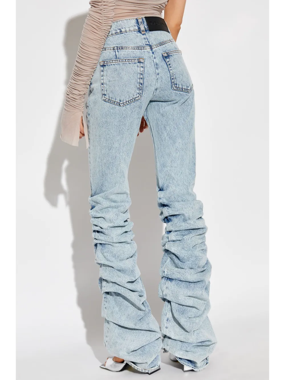 The Mannei Lena Grey jeans Blauw