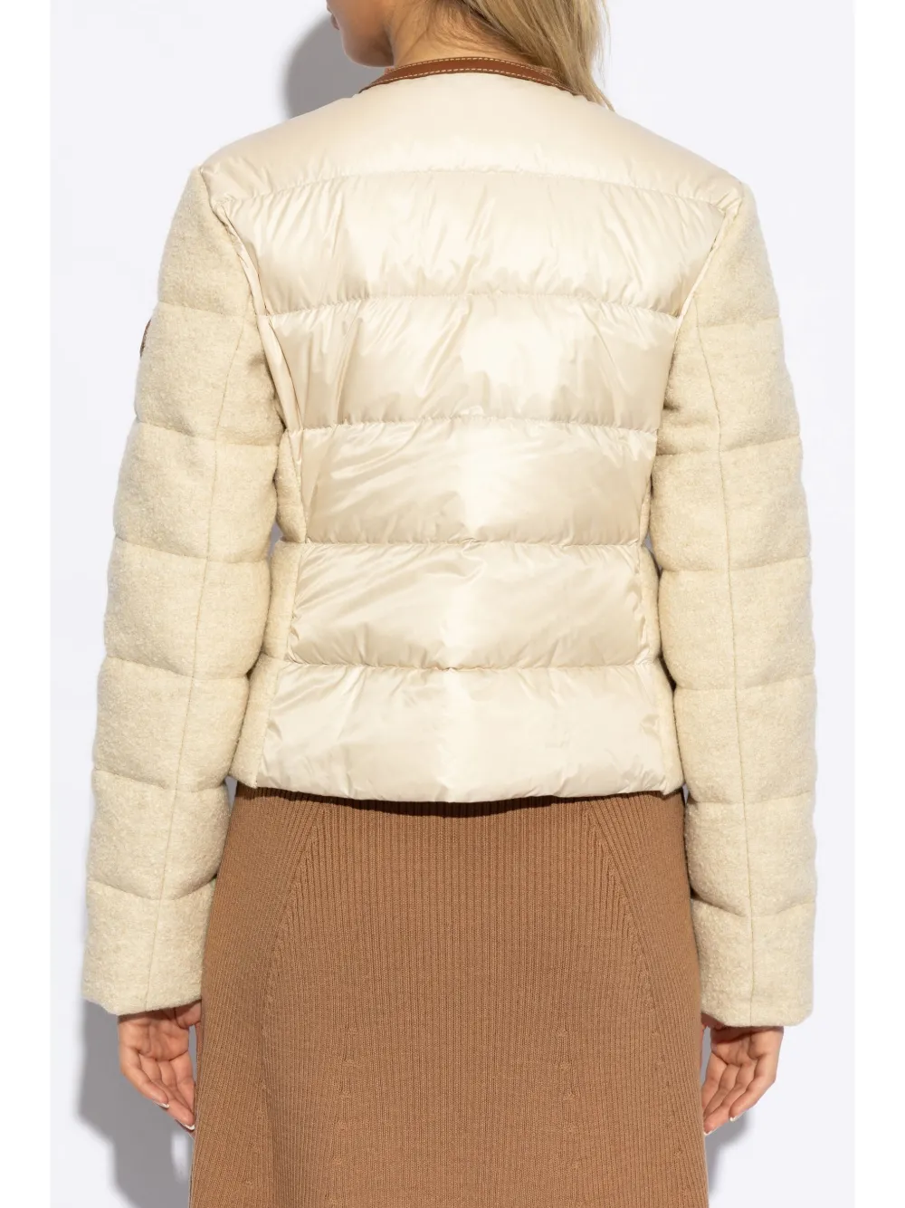 Moncler Gewatteerd jack Beige
