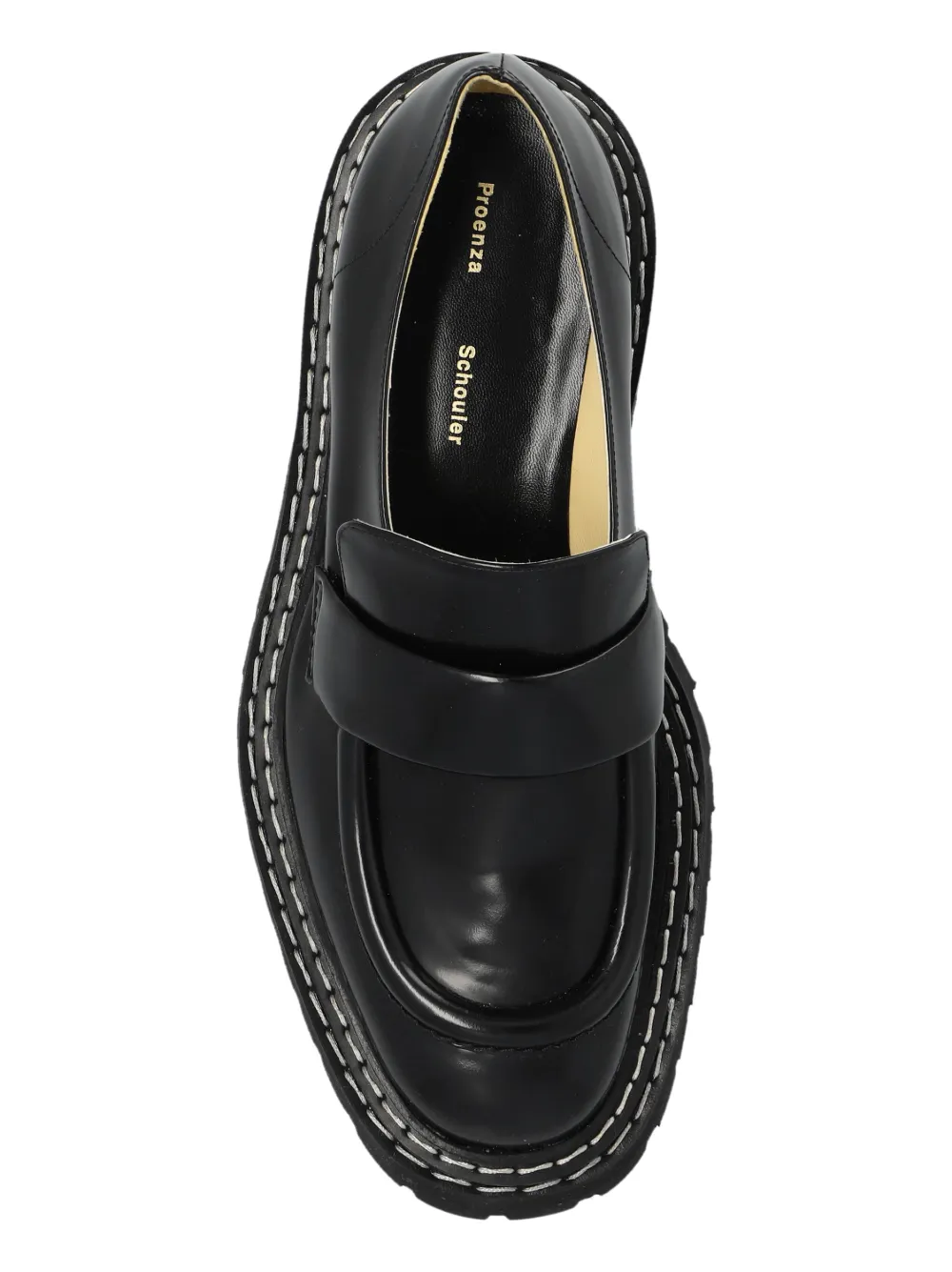 Affordable Proenza Schouler lug-sole leather loafers Women
