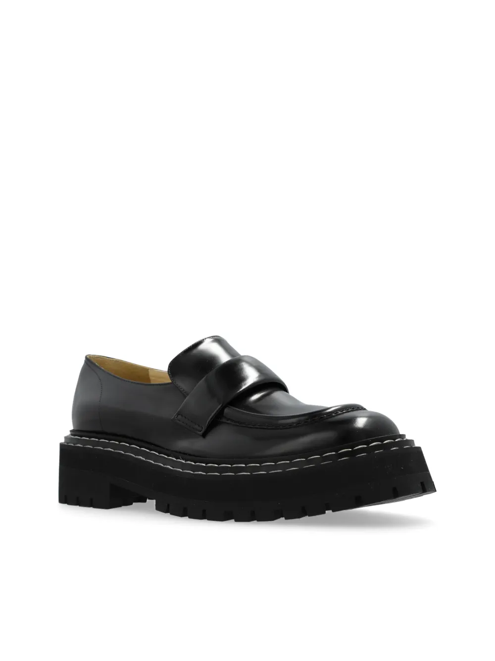 Affordable Proenza Schouler lug-sole leather loafers Women