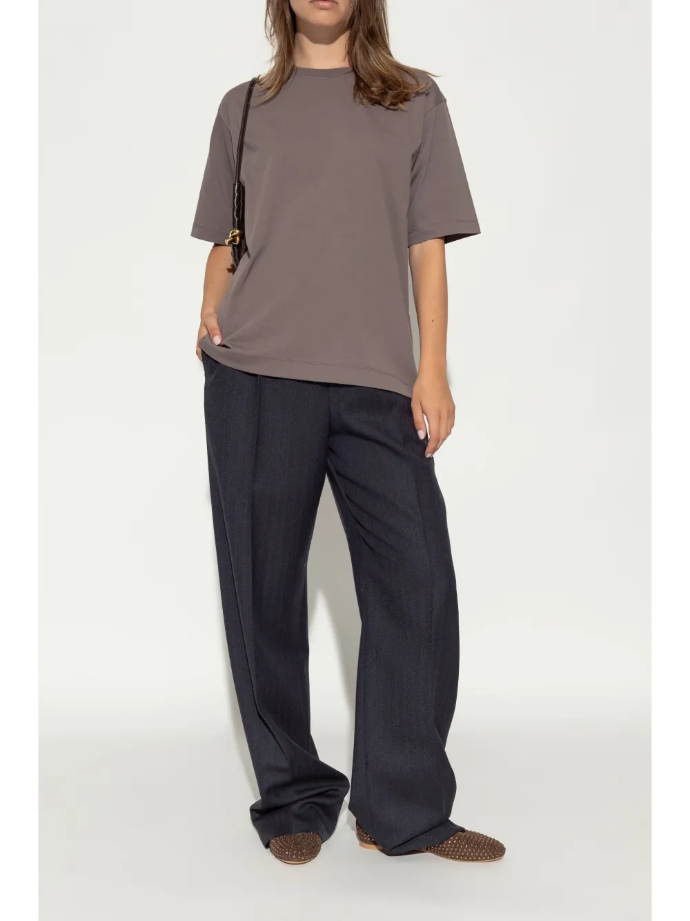 JW Anderson Mary Jane leren ballerina's Bruin