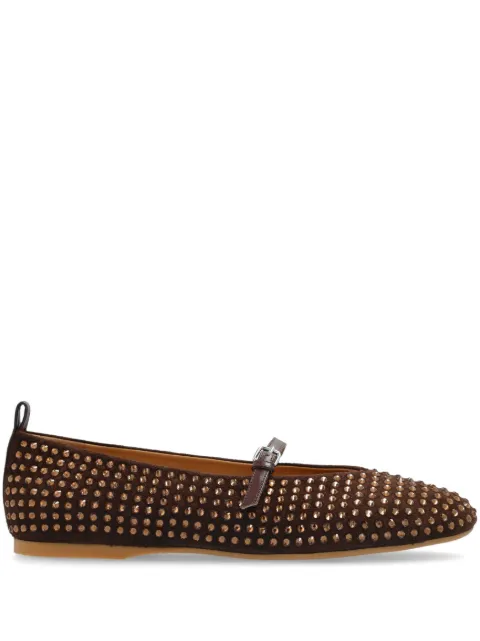 JW Anderson Mary Jane leather balleriana shoes