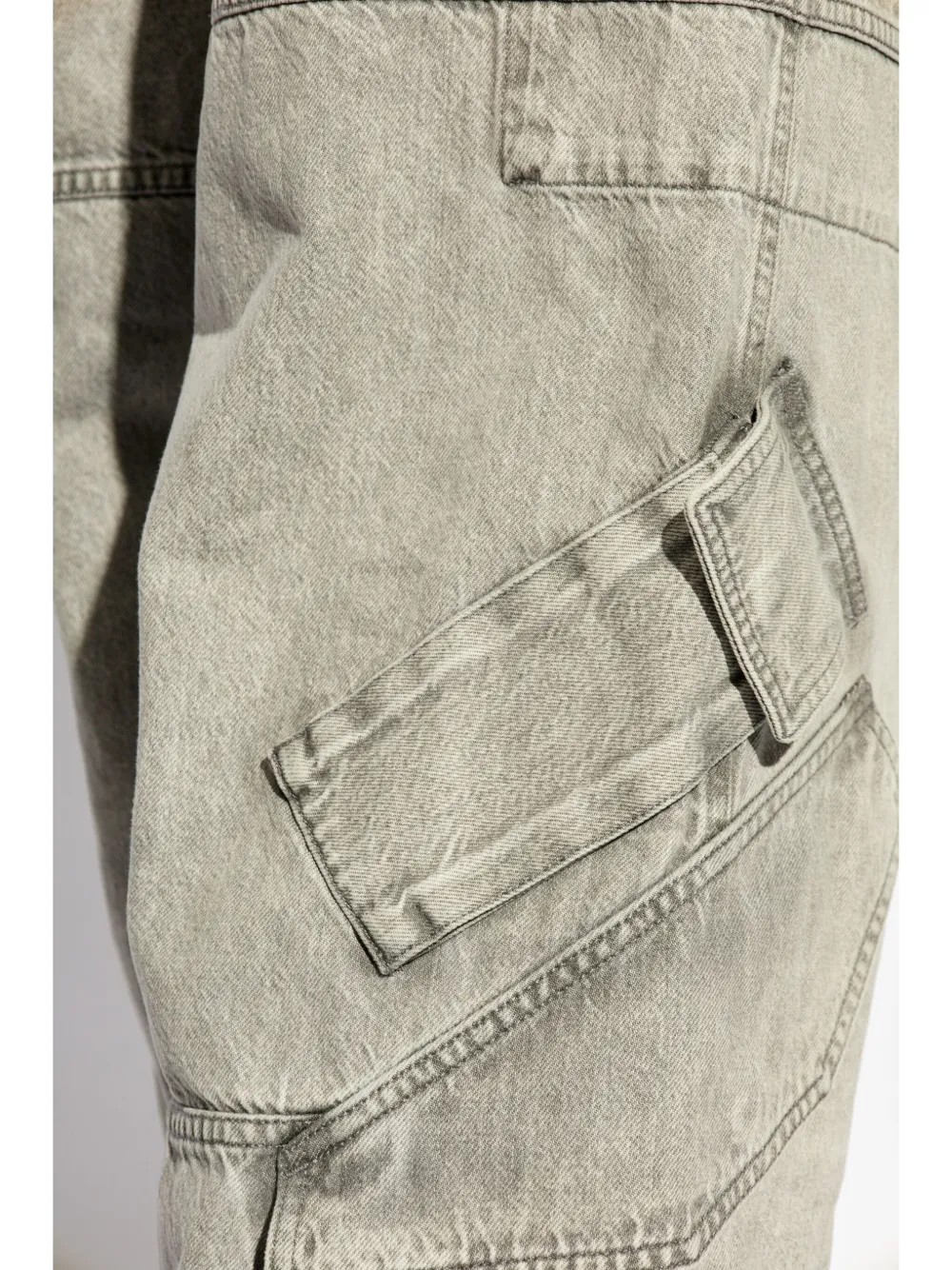 Versace Cargo jeans met wijde pijpen Grijs