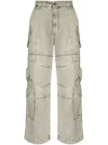 Versace wide-leg cargo jeans - Grey