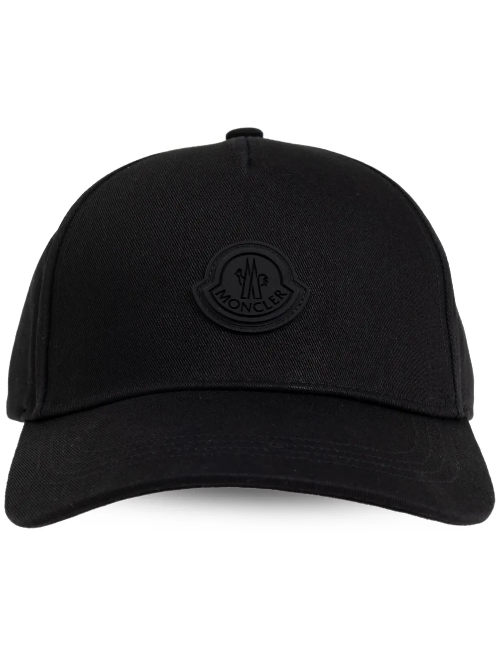 Moncler Baseball gabardine cap | Black | Image 1
