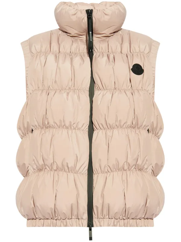 Moncler Apriate Gilet Pink FARFETCH AE