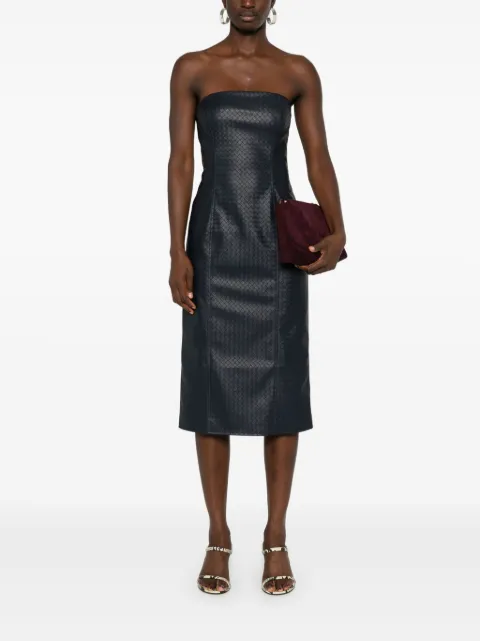 ROTATE BIRGER CHRISTENSEN braided midi dress 1128562318 - 1
