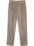Lardini check-pattern trousers - Neutrals