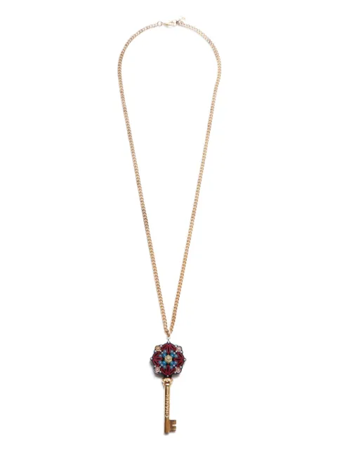 CHANEL Pre-Owned collar Camellia Key 2017