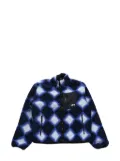 Stüssy diamond-pattern jacket - Purple