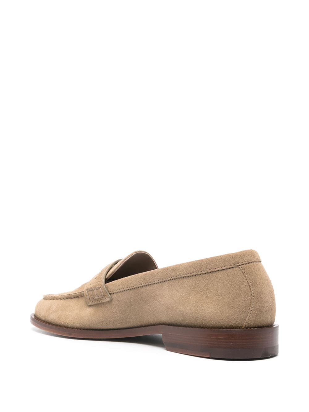 Shop Manolo Blahnik Perry Loafers In Neutrals