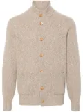 Brunello Cucinelli mélange-effect cardigan - Neutrals