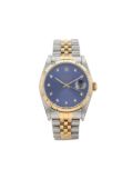 Rolex 1987 pre-owned Datejust 36mm - Blue