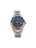 Rolex 1990 pre-owned GMT-Master 40mm - Black