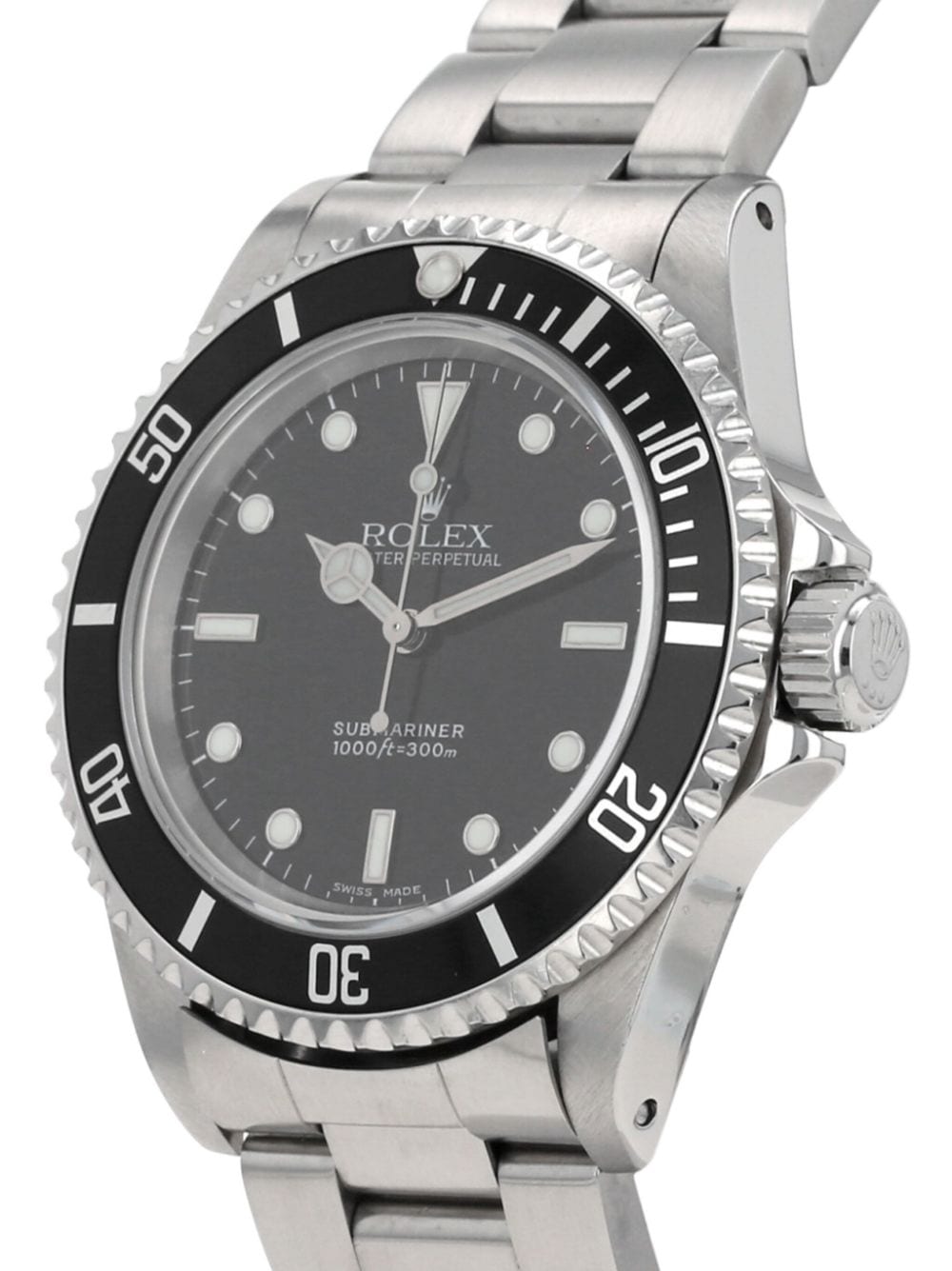 Rolex 2002 pre-owned Submariner 40mm - Zwart