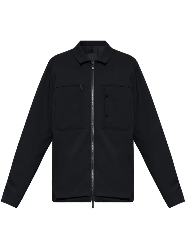 Black moncler bomber best sale