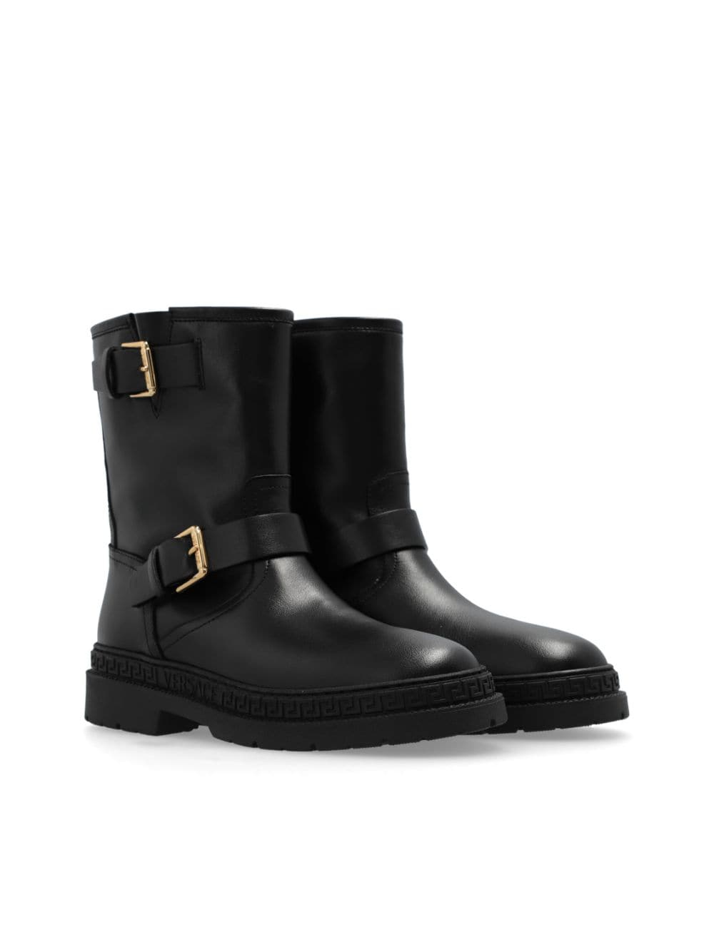 Versace Kids La Medusa boots - Zwart