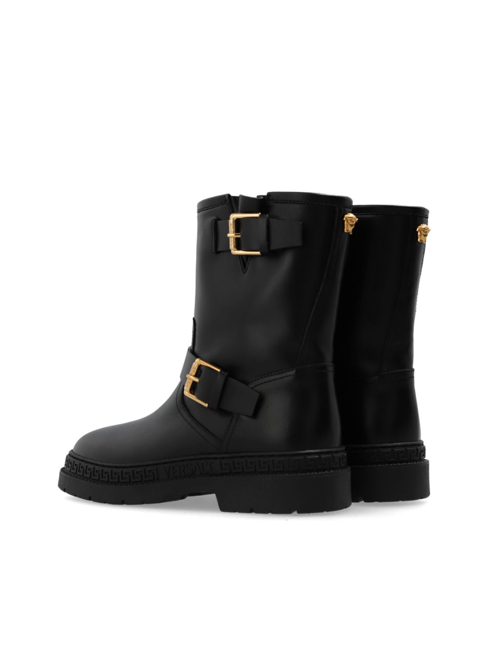 Versace Kids La Medusa boots Black