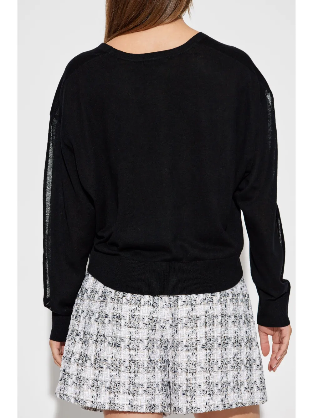 Iro Lalie Buttoned Cardigan In Black