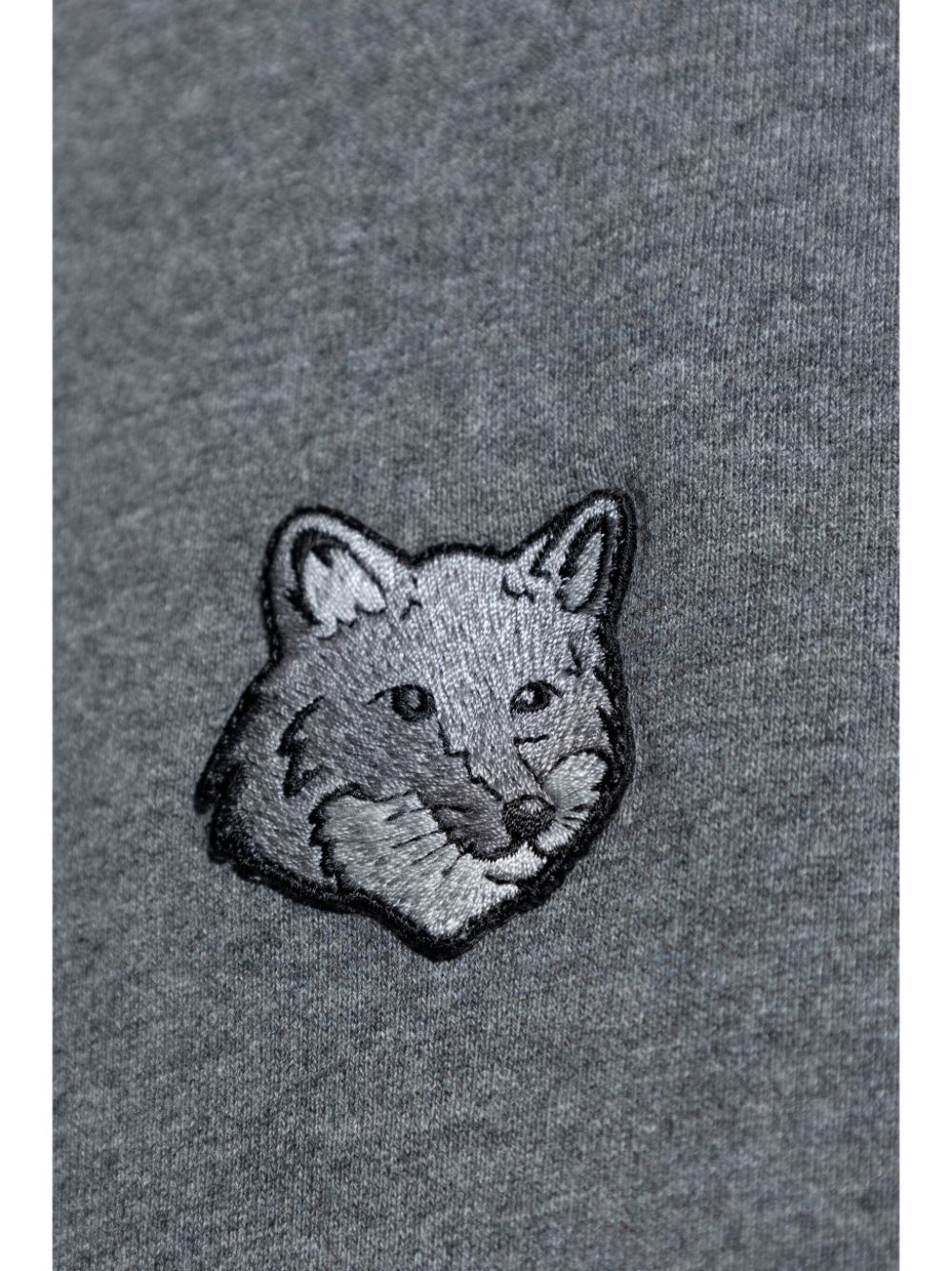 Maison Kitsune Bold Fox Head Patch oversize hoodie Men