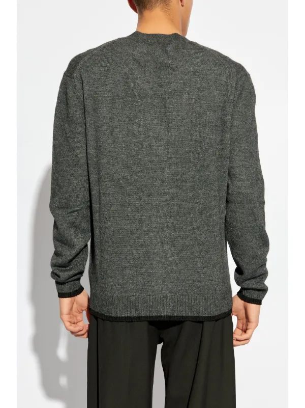 Versace Milano Stamp Cardigan | Grey | FARFETCH ID