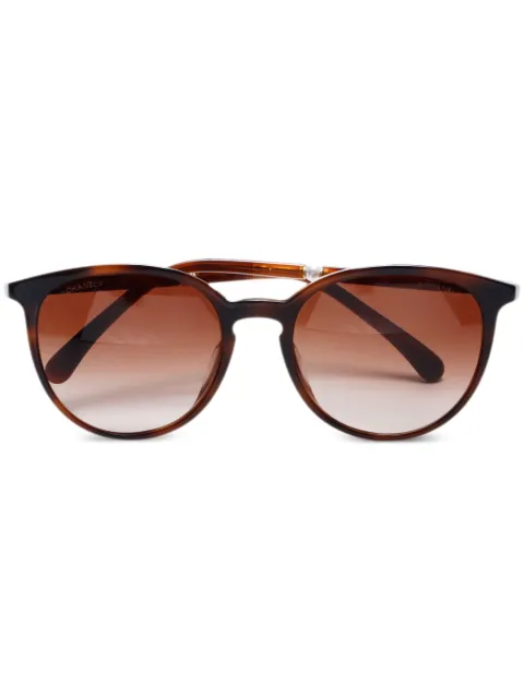 CHANEL 2000s tortoiseshell-effect sunglasses Women