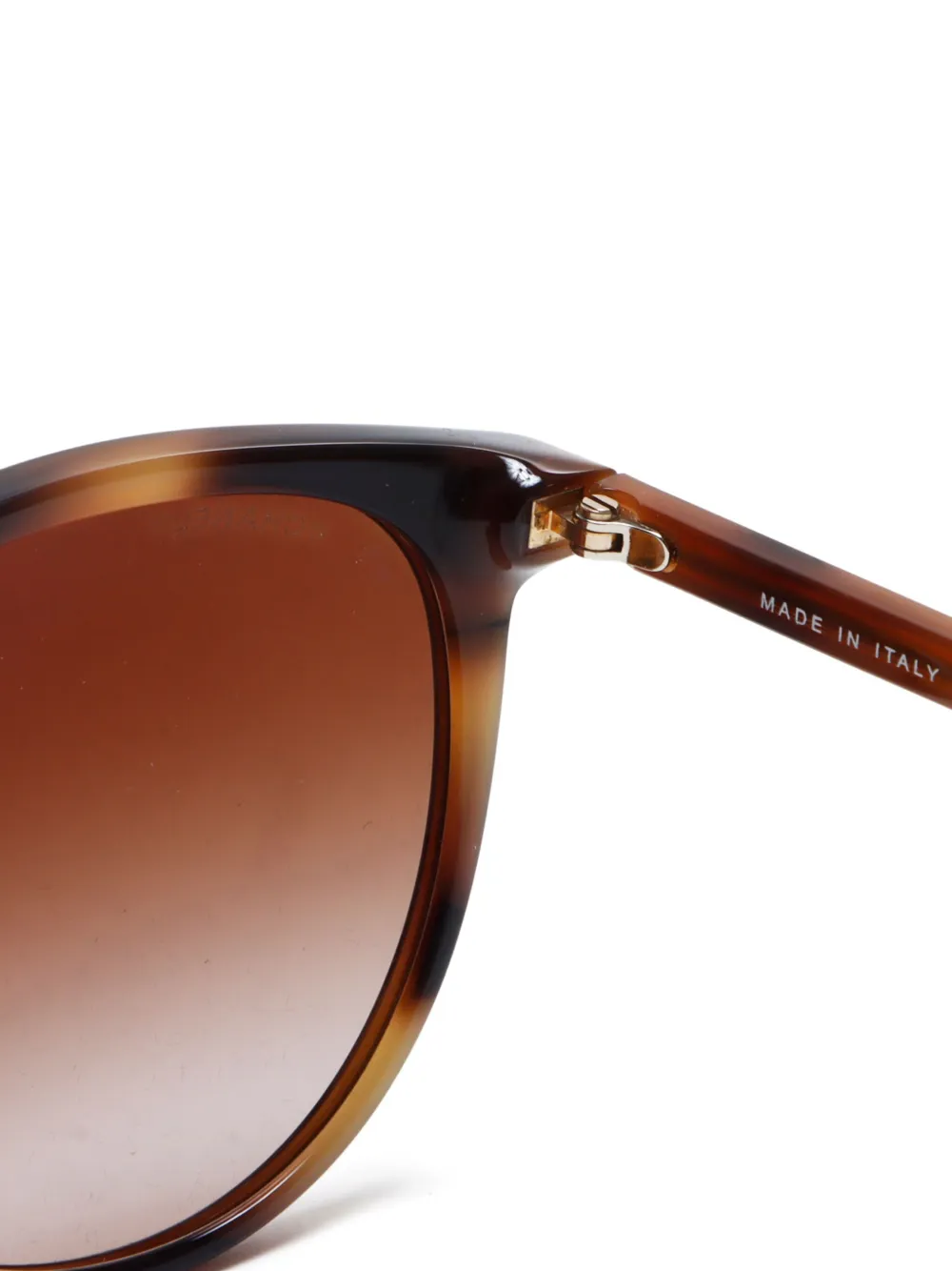 Cheap CHANEL 2000s tortoiseshell-effect sunglasses Women