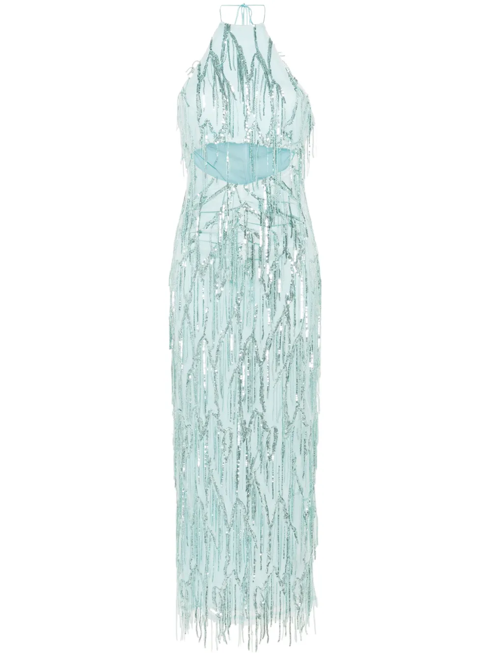 ROTATE BIRGER CHRISTENSEN halterneck maxi dress Women