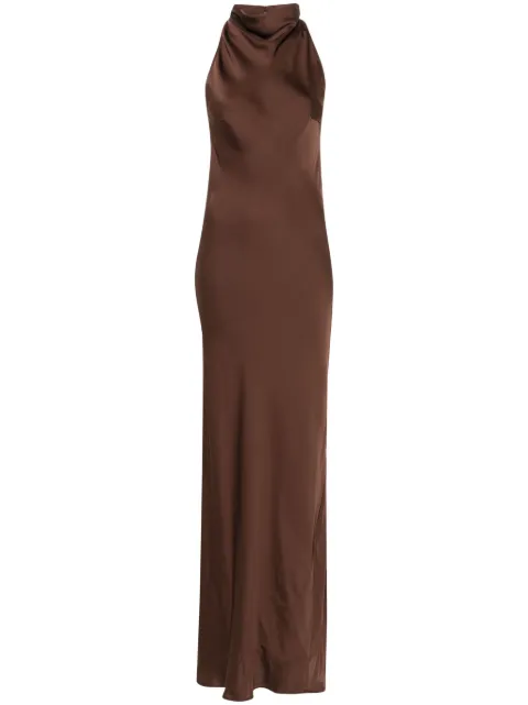 ROTATE BIRGER CHRISTENSEN lace-detail maxi dress