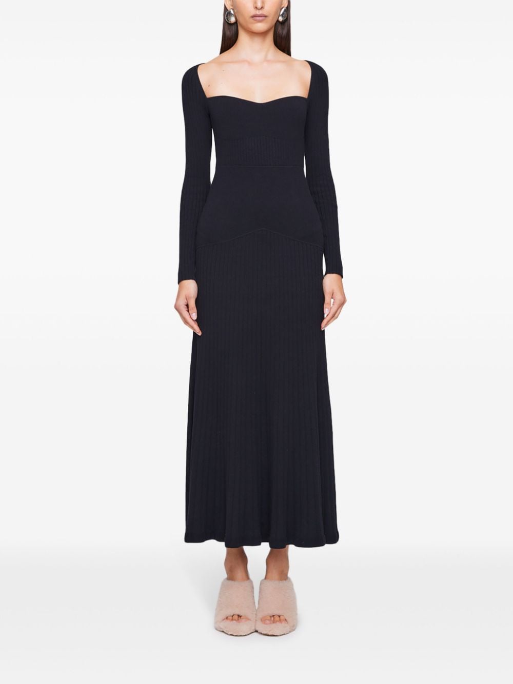 Anna Quan Abigail maxi dress - Zwart