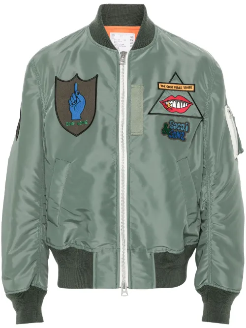 Sacai veste bomber Gonz - Vert - sacai - Modalova