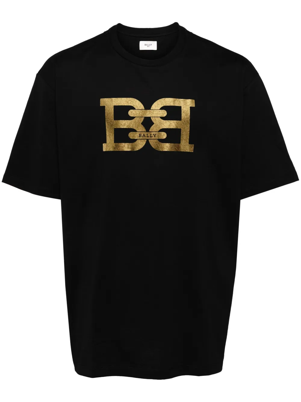 Bally T-shirt met logo Zwart