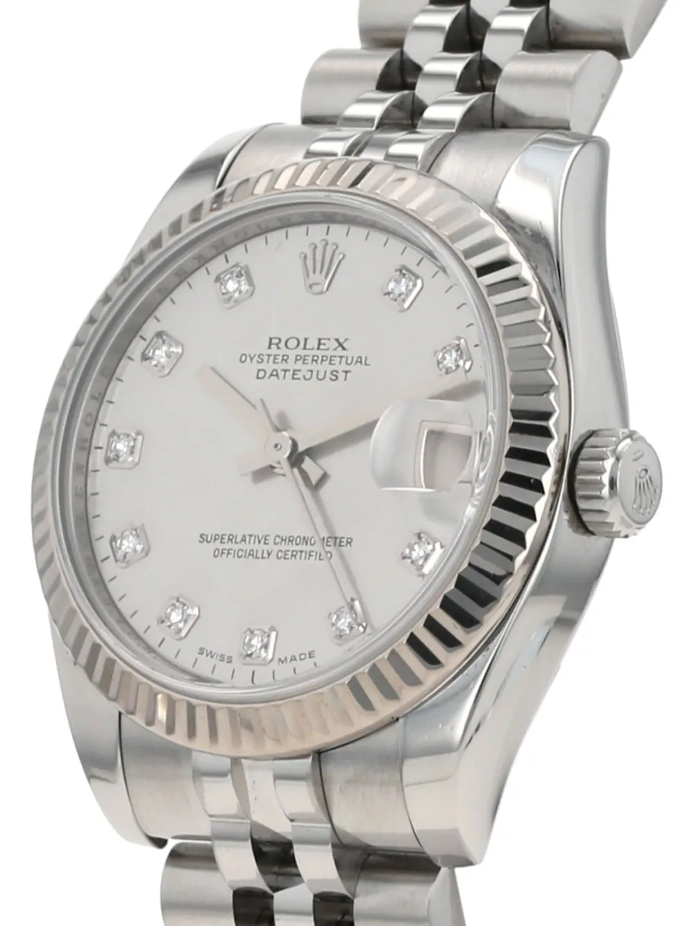 Rolex 2006 Datejust horloge 31 mm - Wit
