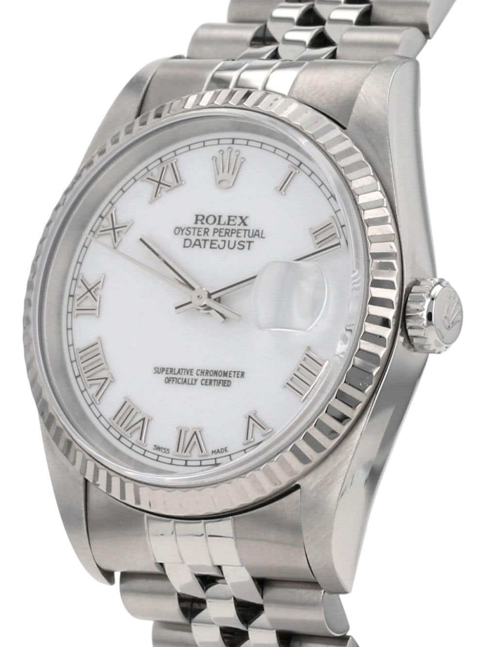 Rolex 2000 pre-owned Datejust 36mm - Wit