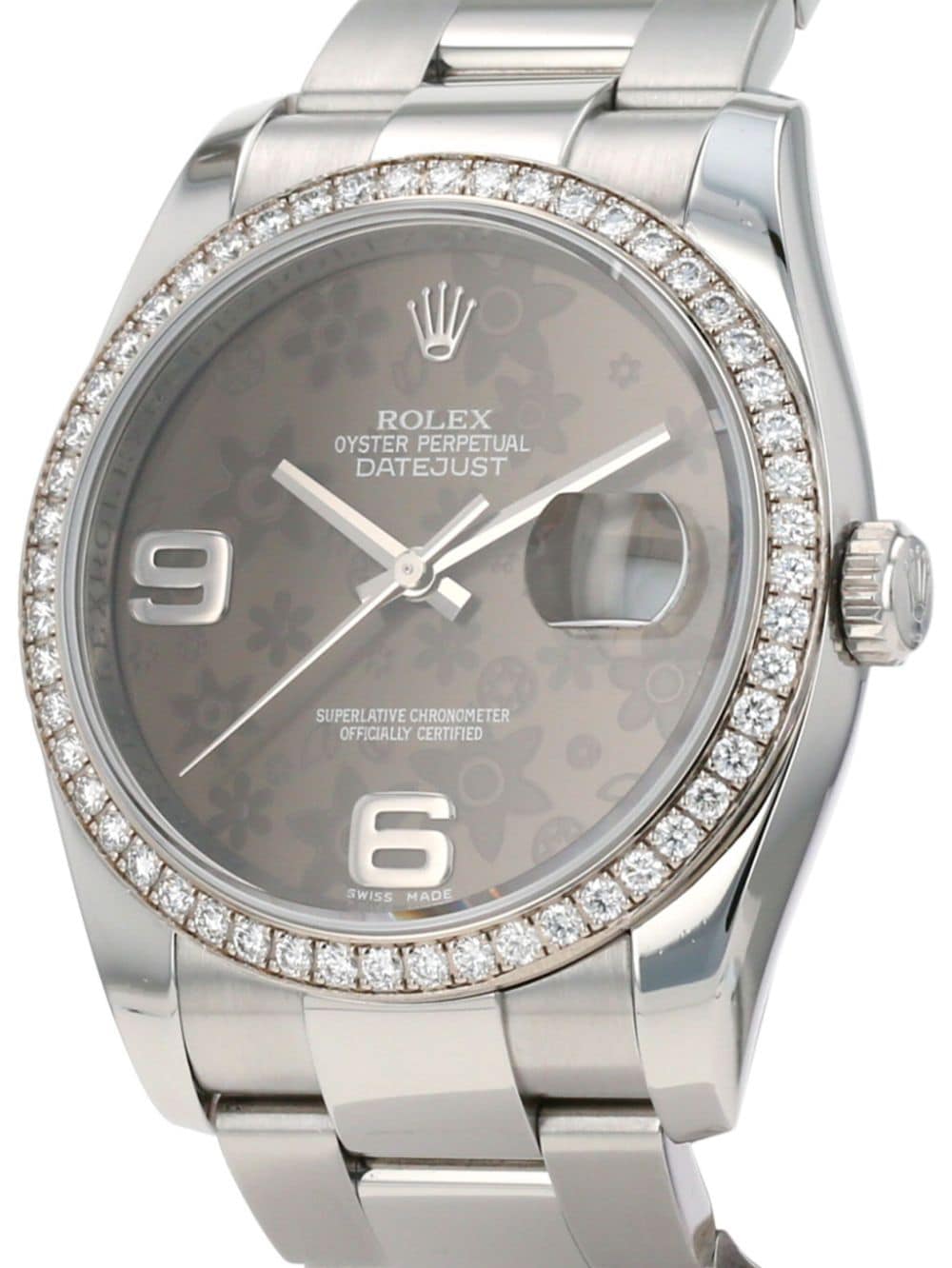 Rolex 2008 pre-owned Datejust 36mm - Bruin