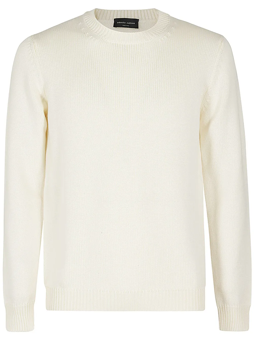 Roberto Collina pull en maille fine | tons neutres | Image 1