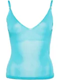 Jacquemus Le Maille Spallina knitted top - Blue