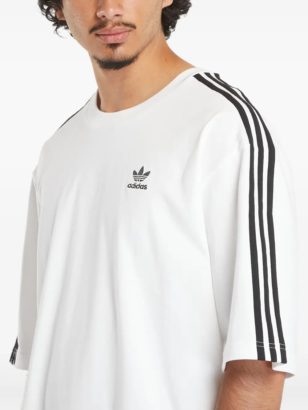 adidas Katoenen T-shirt Wit
