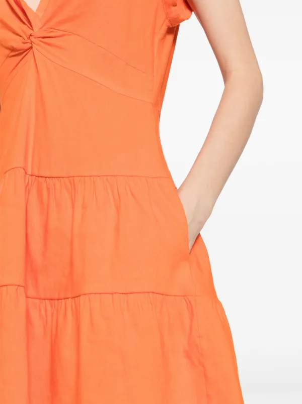 ALICE+OLIVIA ドレス アイレットレース MILA Alice + Olivia Mila Dress | Orange | FARFETCH JO