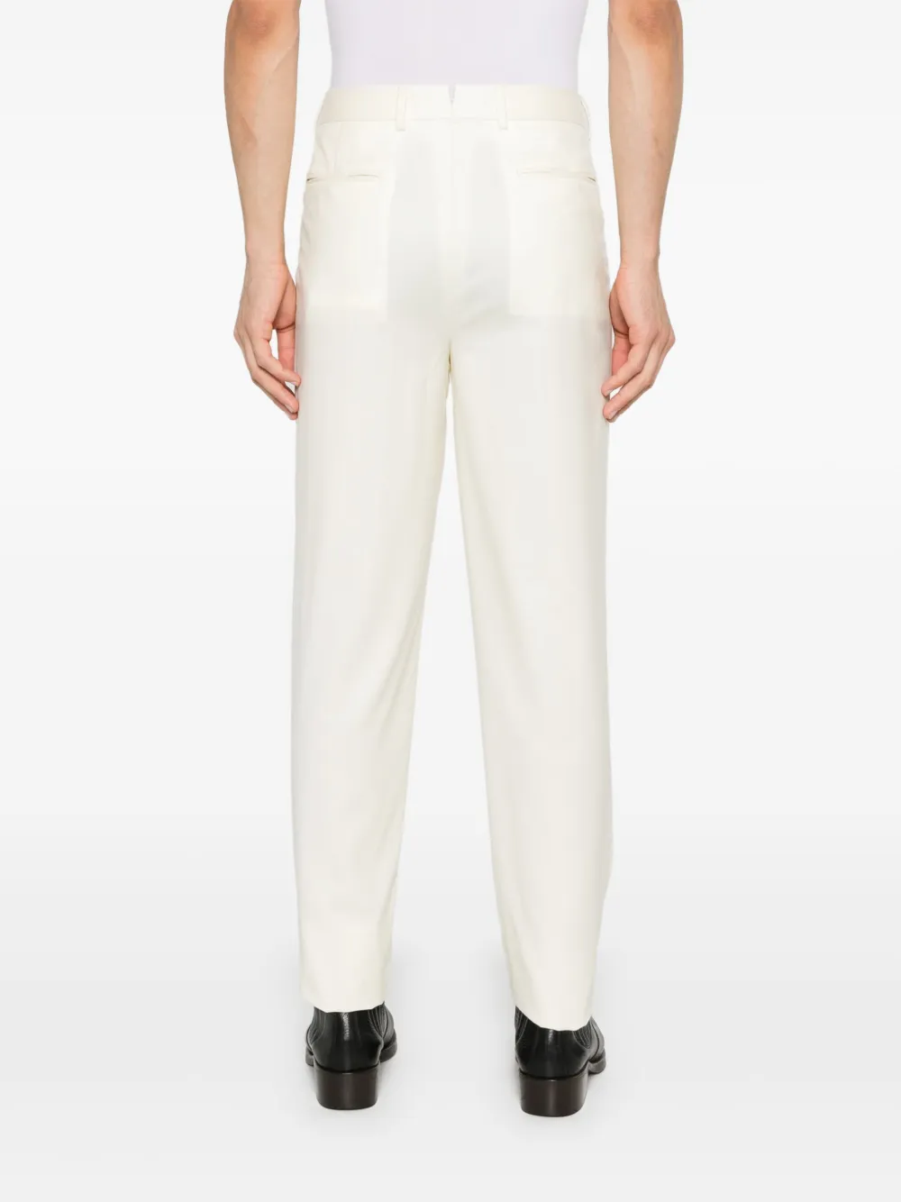 Zegna Broek met toelopende pijpen Beige