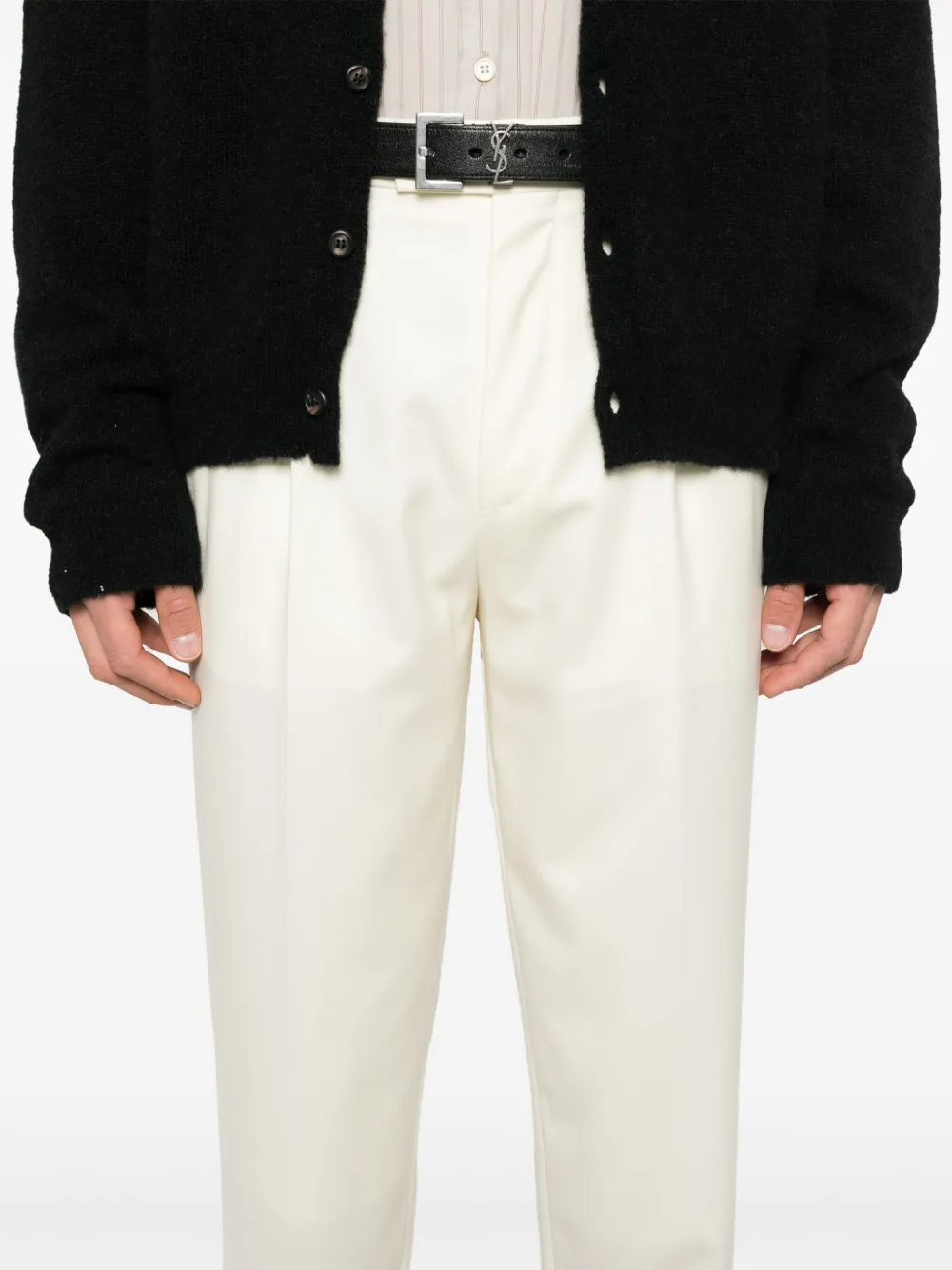 Zegna Broek met toelopende pijpen Beige