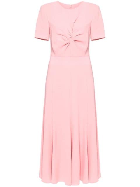 Roland Mouret short sleeves midi dress